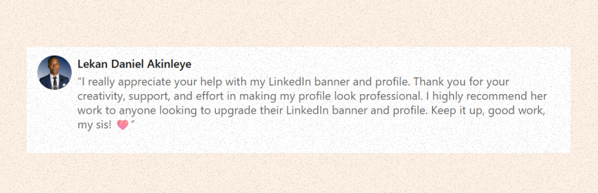 Client testimonial 2